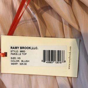 Ramy Brook Paris Long Sleeve Top
